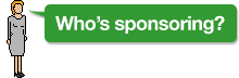 Who's sponsoring?